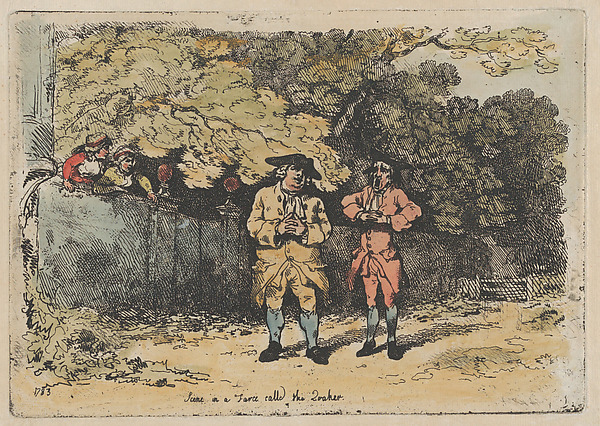 Scene in a Farce called The Quaker