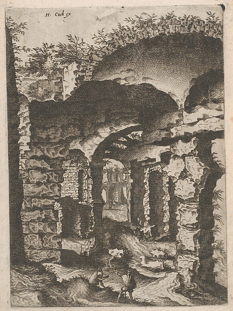 Vaults with Bosse Blocks, from "Roman Ruins and Buildings"