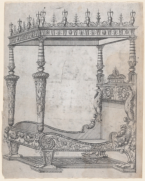 Design for a Four Poster Bed