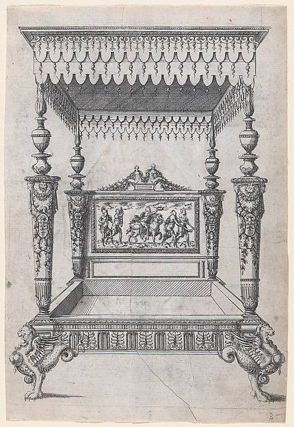 Design for a Four Poster Bed