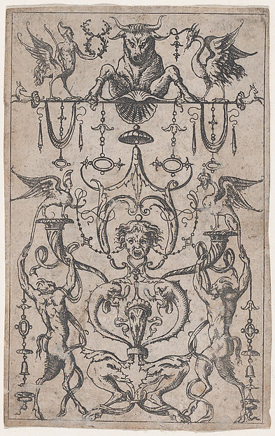 Panel of Grotesques