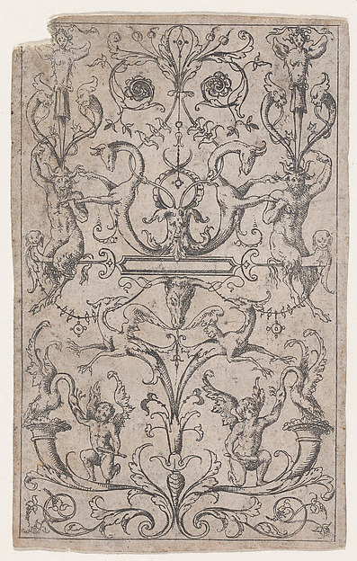 Panel of Grotesques