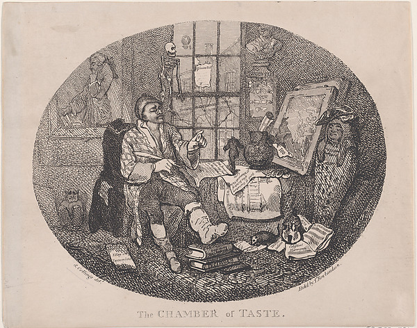 The Chamber of Taste by Thomas Rowlandson, The Metropolitan Museum of Art