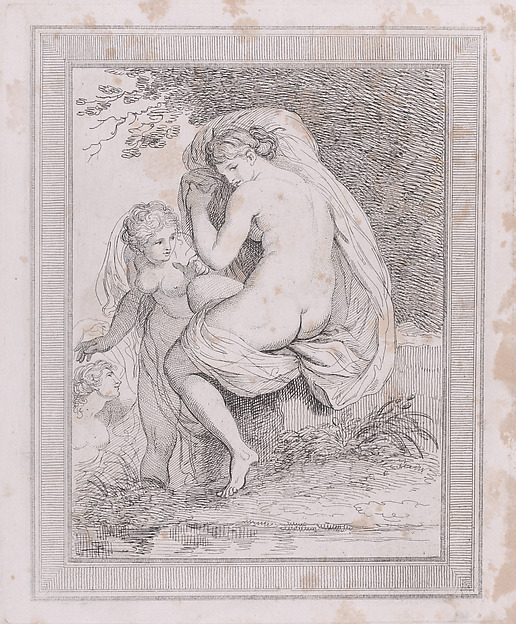 A Nymph Drying Herself