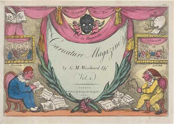 Title Page, The Caricature Magazine by G. M. Woodward, vol. 4