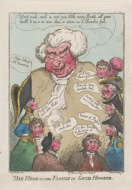 The Head of the Family in Good Humour