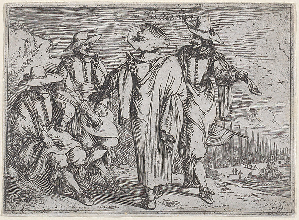Italians, from a set of costume plates of different nations