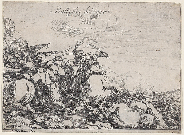 Battaglia de Ungari, from 'Battles of Different Nations' (Capricci di varie battaglie)