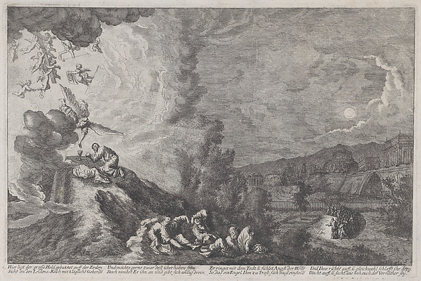 The Agony in the Garden, from 'Iconographia'
