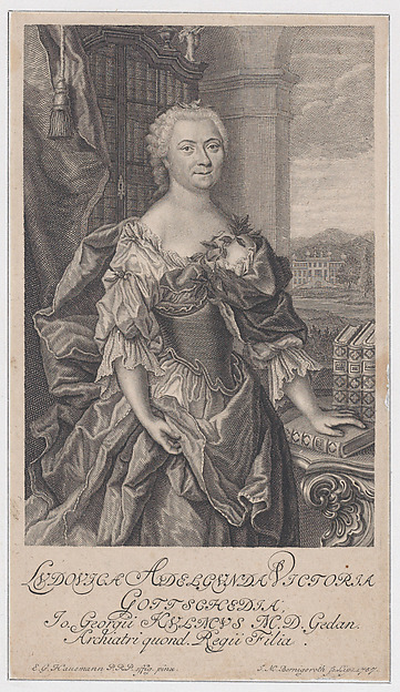 Portrait of Luise Gottsched
