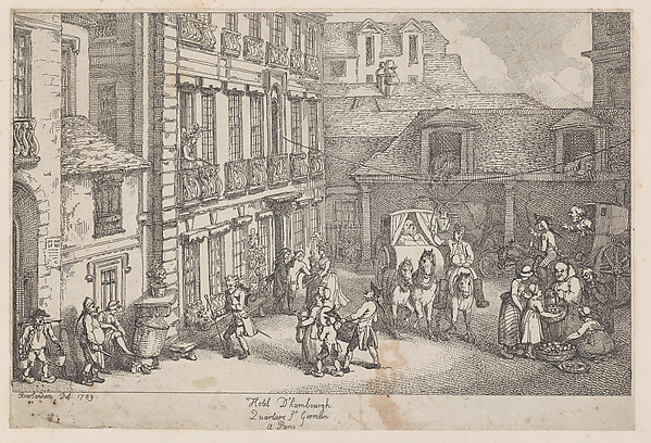 Hôtel d'Hambourgh, Quartière St. Germain à Paris