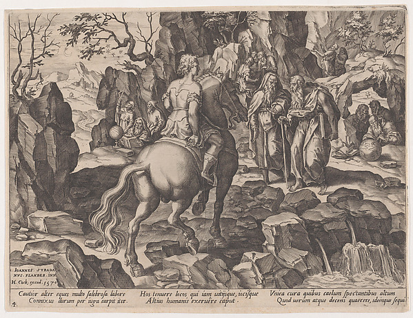 Amassing Knowledge, from "The Course of Human Life"