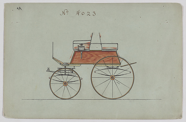 Four Wheel Dog Cart #4023