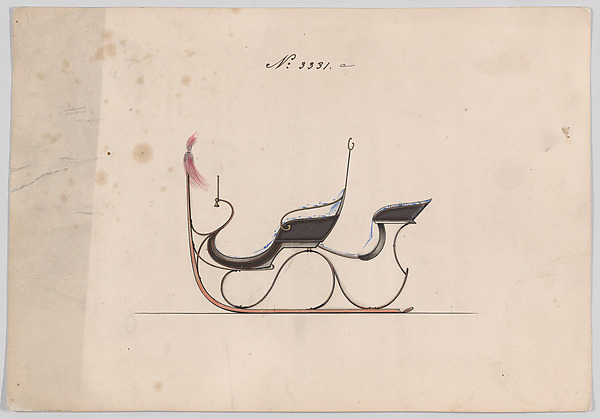 Rumble Sleigh #3331a by Brewster & Co., The Metropolitan Museum of Art