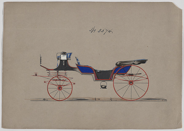Design for Vis-à-vis, no. 3574