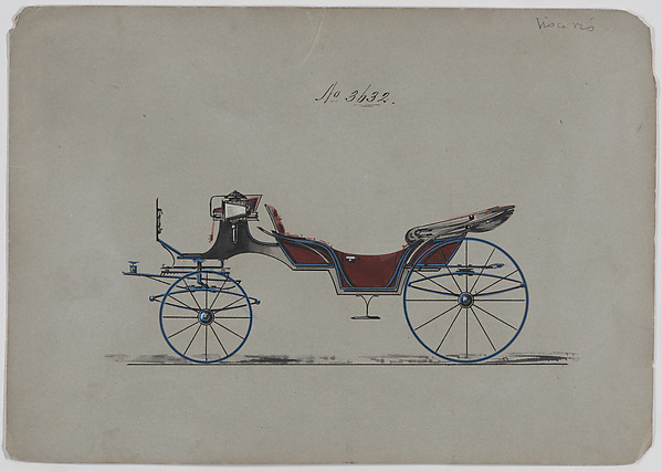 Design for Vis-à-vis, no. 3632