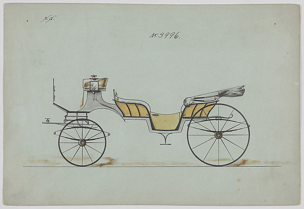 Design for Vis-à-vis, no. 3996
