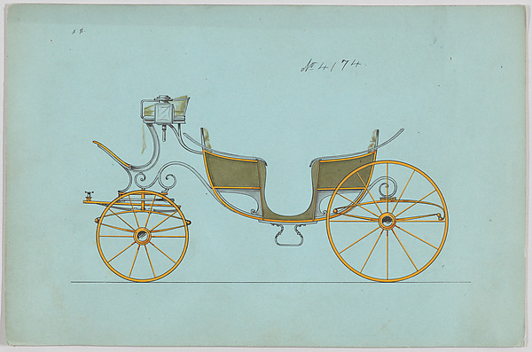 Design for 6 seat Phaeton, no. 4174