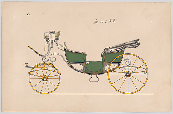 Design for Vis-à-vis, no. 4182