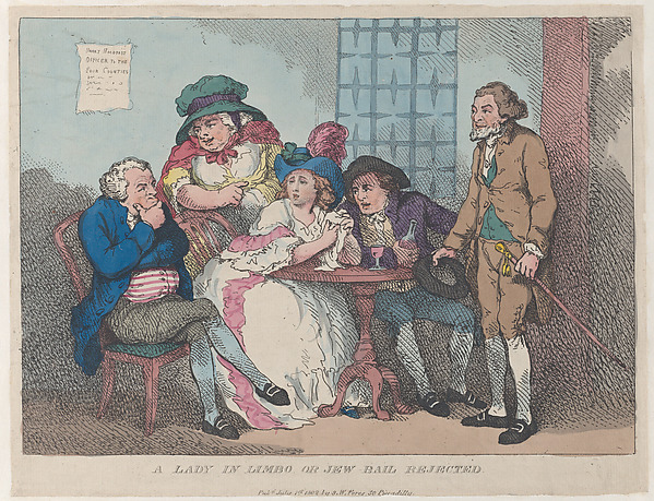 A Lady in Limbo, or Jew Bail Rejected