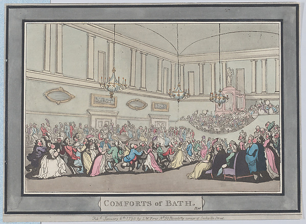 Comforts of Bath, Plate 10
