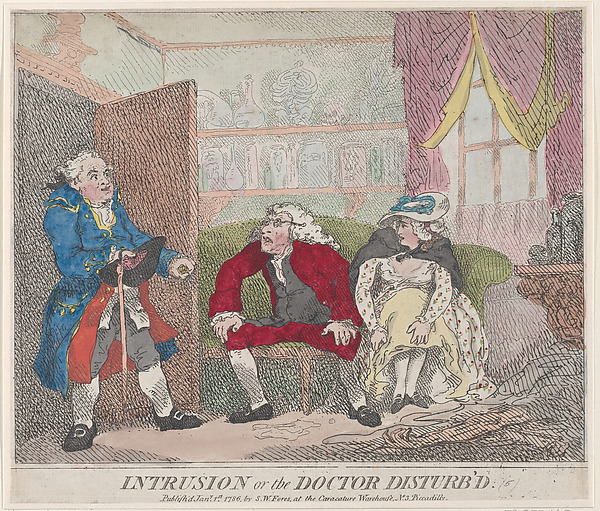 Intrusion, or The Doctor Disturb'd