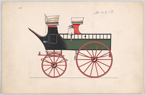 Design for Wagonette Break, no. 4213