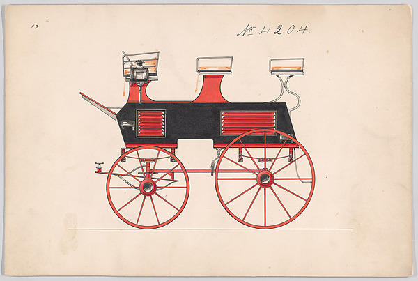 Design for Roof Seat Break, no. 4204