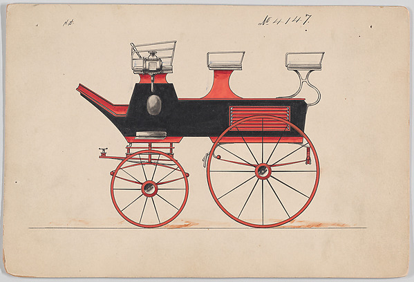 Design for Roof Seat Break, no. 4147