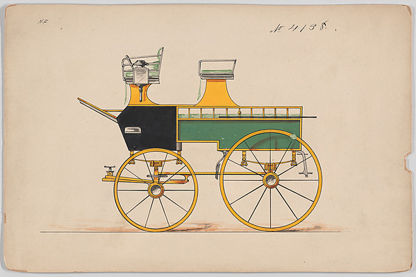 Design for Wagonette Break, no. 4138