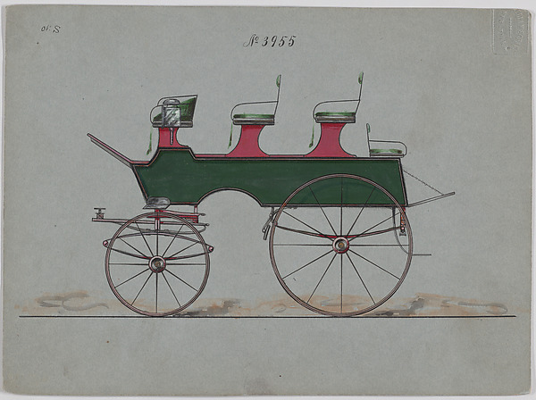Design for Roof Seat Break, no. 3955