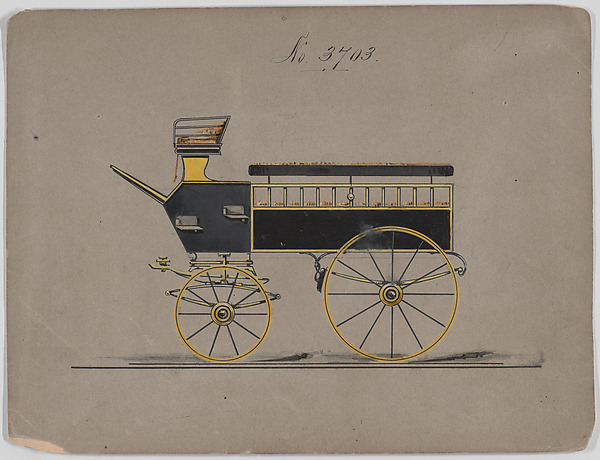 Design for Wagonette Break, no. 3703