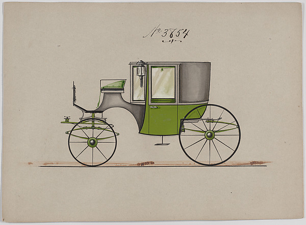 Design for Coupé, no. 3854