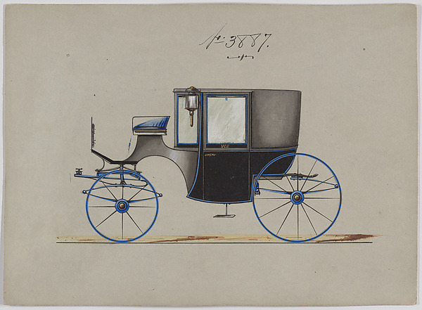 Design for Coupé, no. 3887