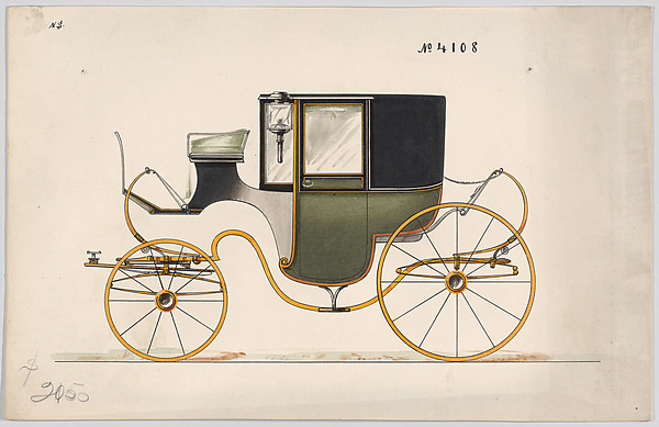 Design for Coupé, no. 4108