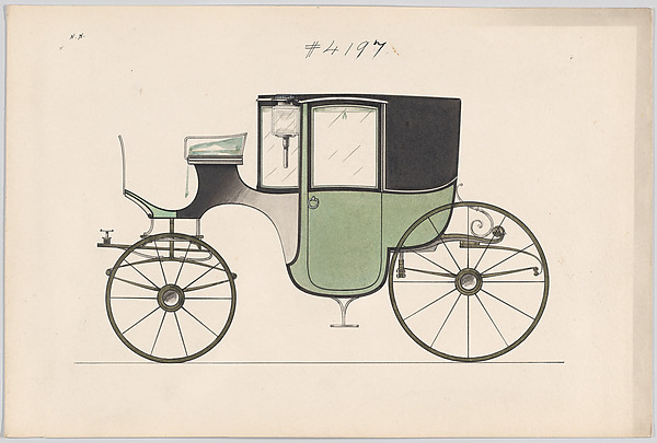 Design for Coupé, no. 4197