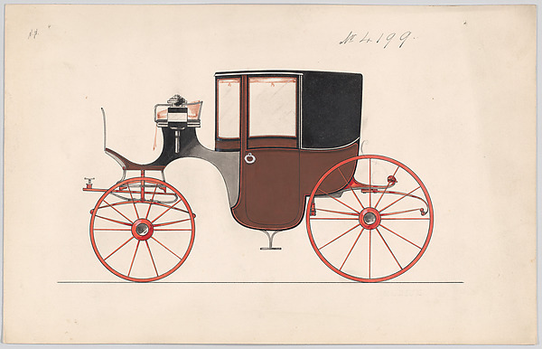 Design for Coupé, no. 4199