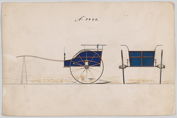 Villiage Cart #3444