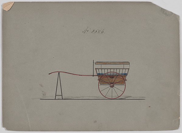 Governess Cart/Tonneau #3586