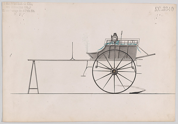 White Chapel Cart #3340
