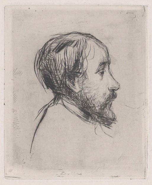 Portrait of Edgar Degas