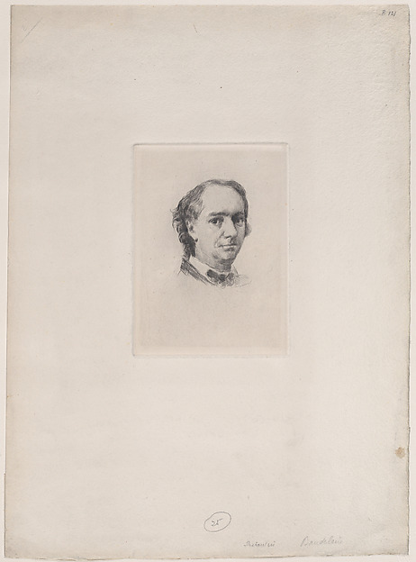 Portrait of Charles Baudelaire