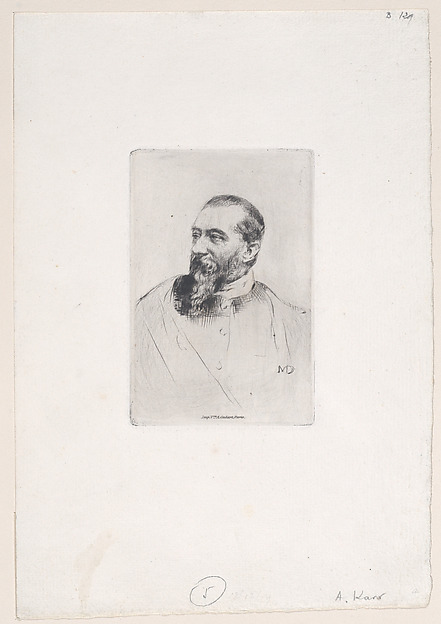Portrait of Alphonse Karr