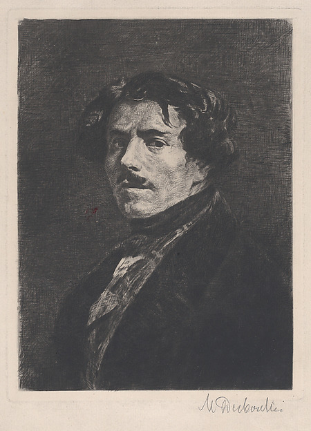 Portrait of Eugène Delacroix