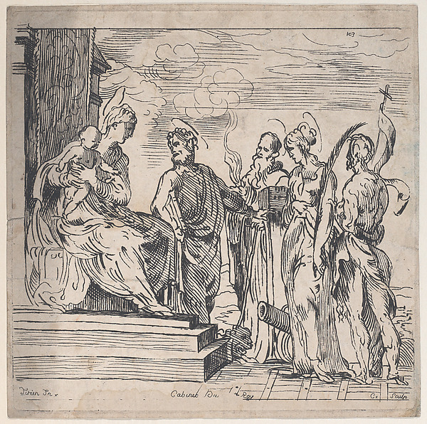Virgin and Child with Four Saints