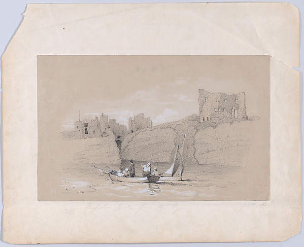 Chepstow Castle, Wales from the River Wye