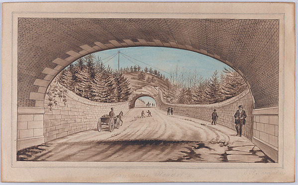 Central Park, Transverse Road No. 2 by E. P., The Metropolitan Museum of Art