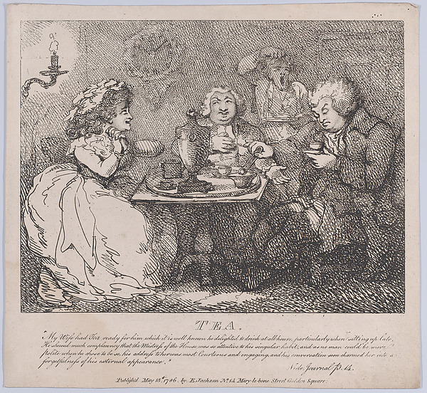 Tea (Picturesque Beauties of Boswell, Part the First)