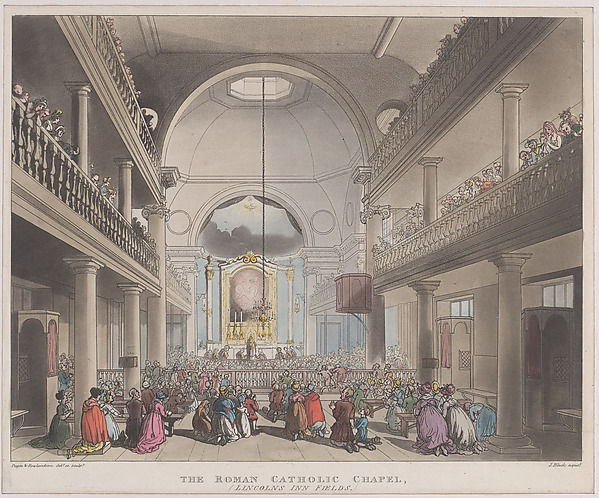 The Roman Catholic Chapel, Lincoln's Inn Fields