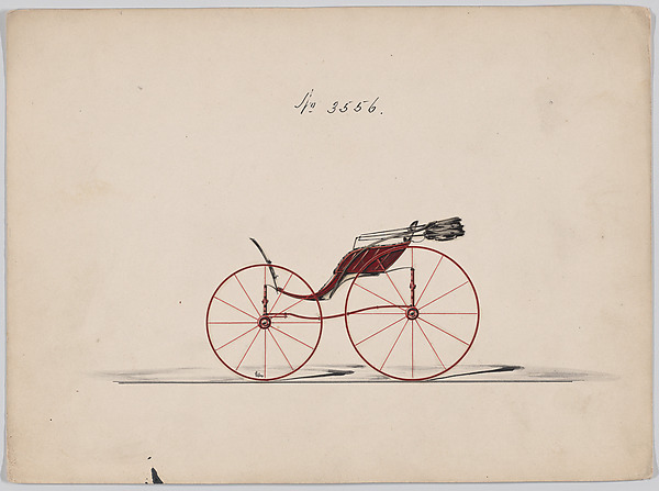 Design for Pony Phaeton, no. 3556 by Brewster & Co., The Metropolitan Museum of Art